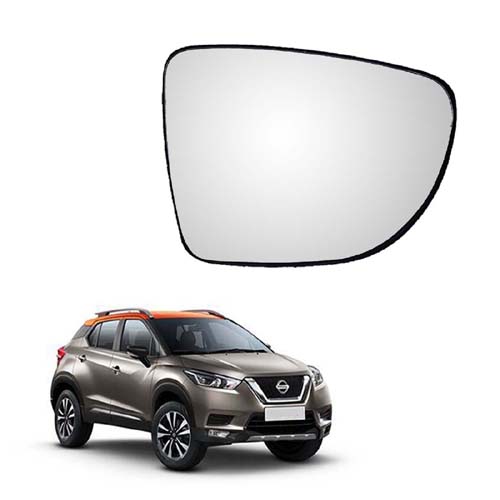 Car Replacement Right Side Rear View Mirror Glass for Nissan Kicks
