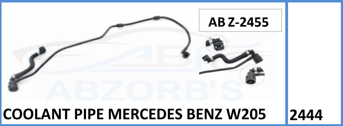 Coolant Pipe Compatible With Mersedes Benz W205 - ABZ-2455