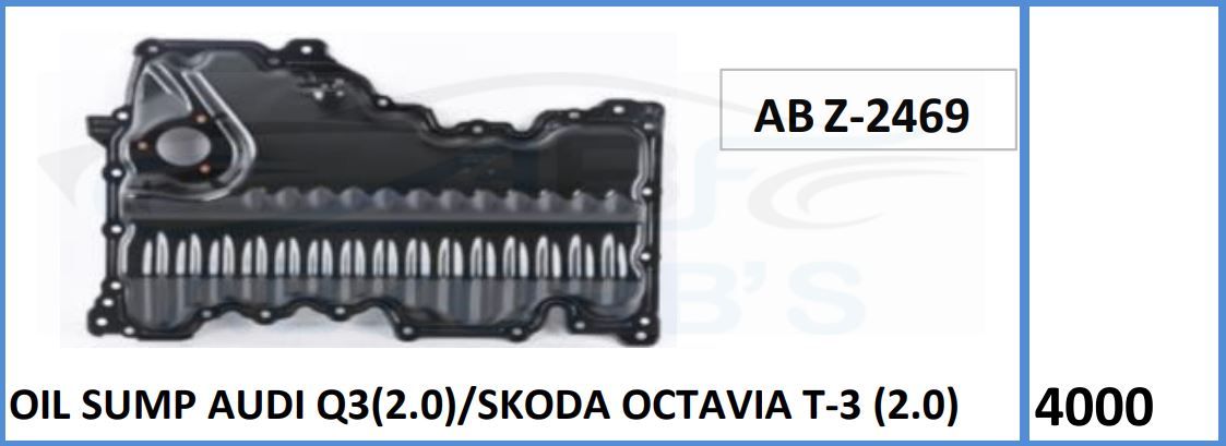 Oil Sumo Compatible With Audi Q3(2.0)/Skoda Octavia T-3 (2.0) - ABZ-2469
