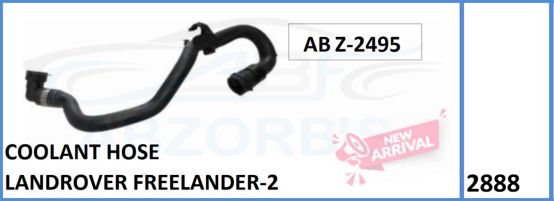 Coolant Hose Compatible With LandRover Freelander-2 - ABZ-2495