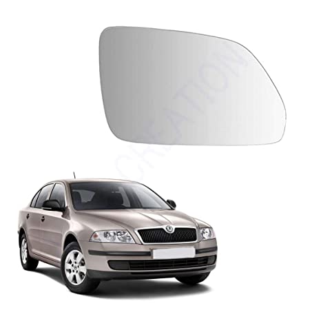 Car Replacement Right Side Rear View Mirror Glass for Skoda Laura 2005-2009 Model Type-1