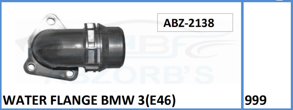 Water Flange Compatible With Bmw 3 (E46) - ABZ-2138