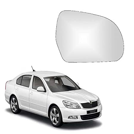 Car Replacement Right Side Rear View Mirror Glass for Skoda Laura 2009-2015 Model Type-2