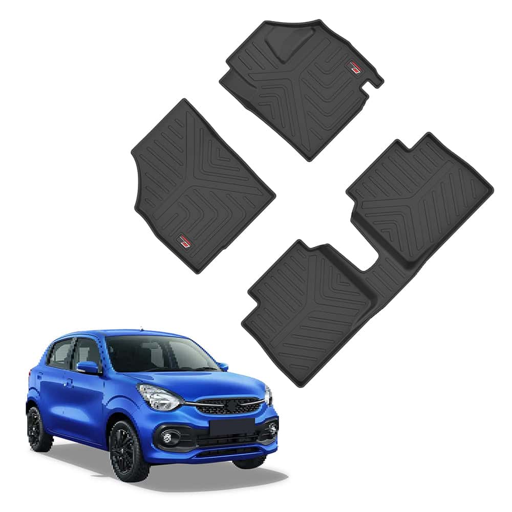 AUTO SPARE WORLD - GFX Life Long Car Floor Mats for Maruti Suzuki Celerio (2021 ONWARDS )