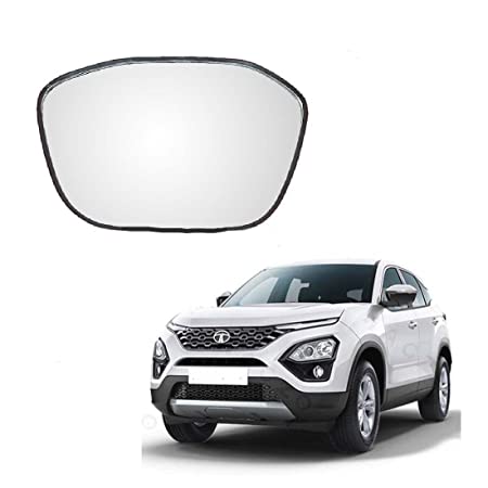 Car Replacement Left Side Rear View Mirror Glass for Tata Safari BS6 New Model (2021-2024)