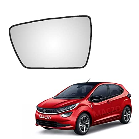 Car Replacement Left Side Rear View Mirror Glass for Tata Altroz