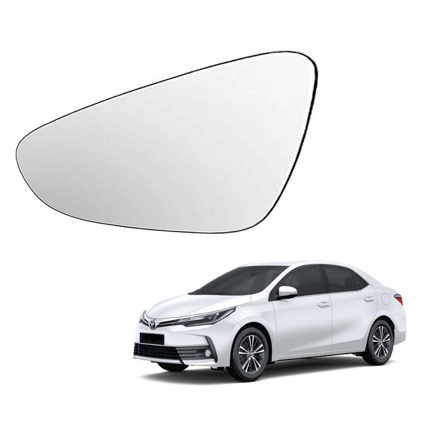 Car Replacement Left Side Rear View Mirror Glass for Toyota Corolla Altis 2017-2020 Model