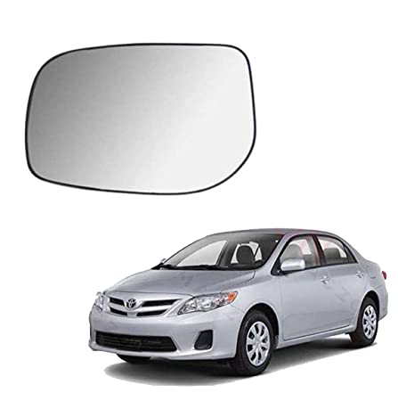 Car Replacement Left Side Rear View Mirror Glass for Toyota Corolla Altis 2008-2013 Model