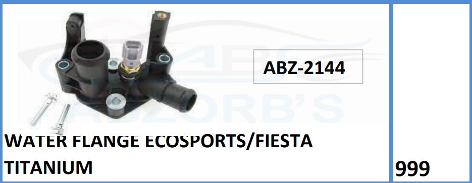 Water Flange Compatible With Ecosport/Fiesta Titanium - ABZ-2144