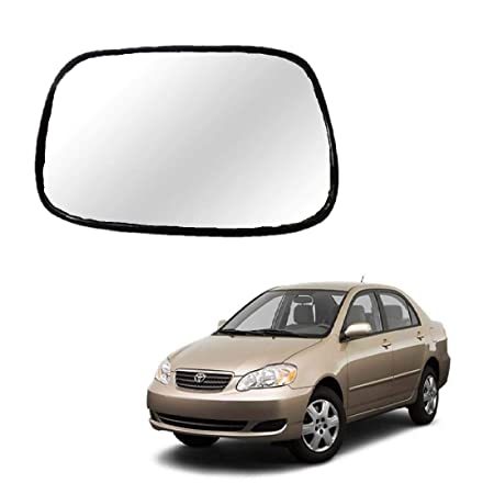 Car Replacement Left Side Rear View Mirror Glass for Toyota Corolla 2003-2008 Old Model