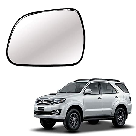 Car Replacement Left Side Rear View Mirror Glass for Toyota Fortuner 2009-2015 Model