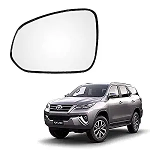 Car Replacement Left Side Rear View Mirror Glass for Toyota Fortuner 2016-2022 Model