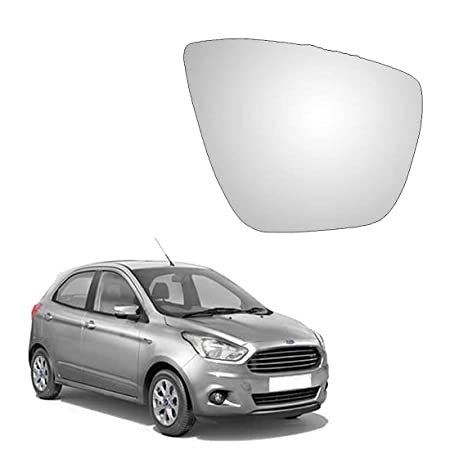 Car Replacement Right Side Rear View Mirror Glass for Ford Figo 2015-2021 Model Type-2