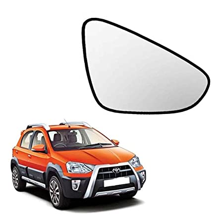 Car Replacement Right Side Rear View Mirror Glass for Toyota Etios Cross