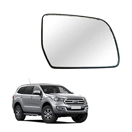 Car Replacement Right Side Rear View Mirror Glass for Ford Endeavour 2015-2021 Model