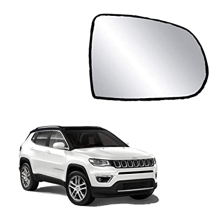 Car Replacement Right Side Rear View Mirror Glass for Jeep Compass