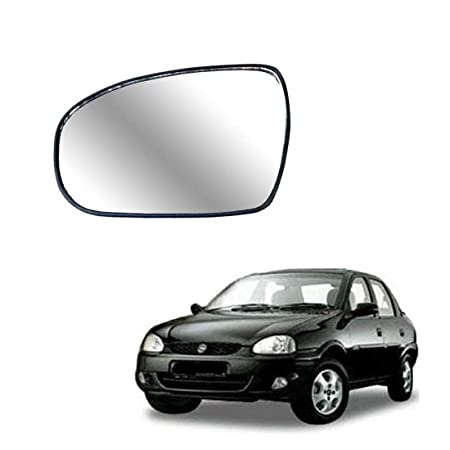 Car Replacement Left Side Rear View Mirror Glass for Opel Corsa