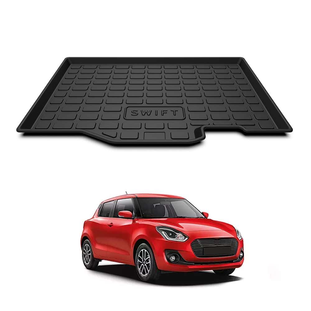AUTO SPARE WORLD - GFX Premium Car Trunk Mat for Maruti Suzuki Swift (2024 Onwards)