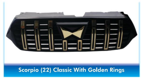 Mahindra Scorpio 2022 Classic With Golden Ring Front Grill