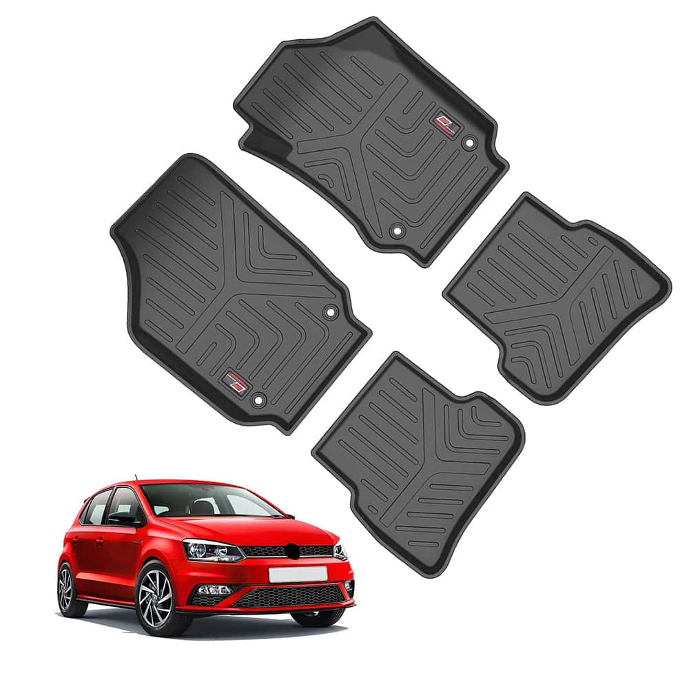 AUTO SPARE WORLD - GFX Life Long Car Floor Mats for Volkswagen Polo (UNIVERSAL)