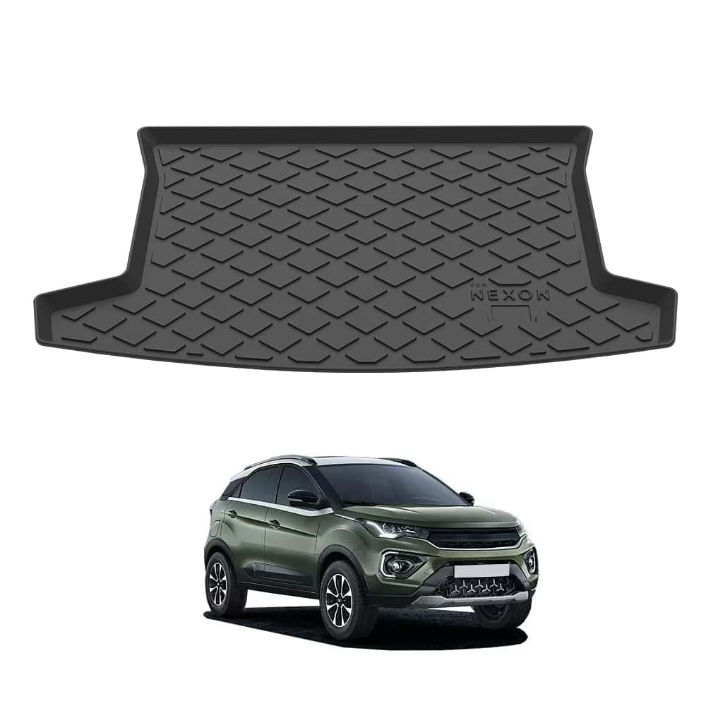 AUTO SPARE WORLD - GFX Premium Car Trunk Mat for Tata Nexon (2017 -2023) Onwards