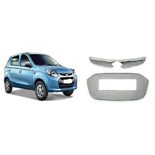 Front Chrome Grill For Alto 800 Set of 2