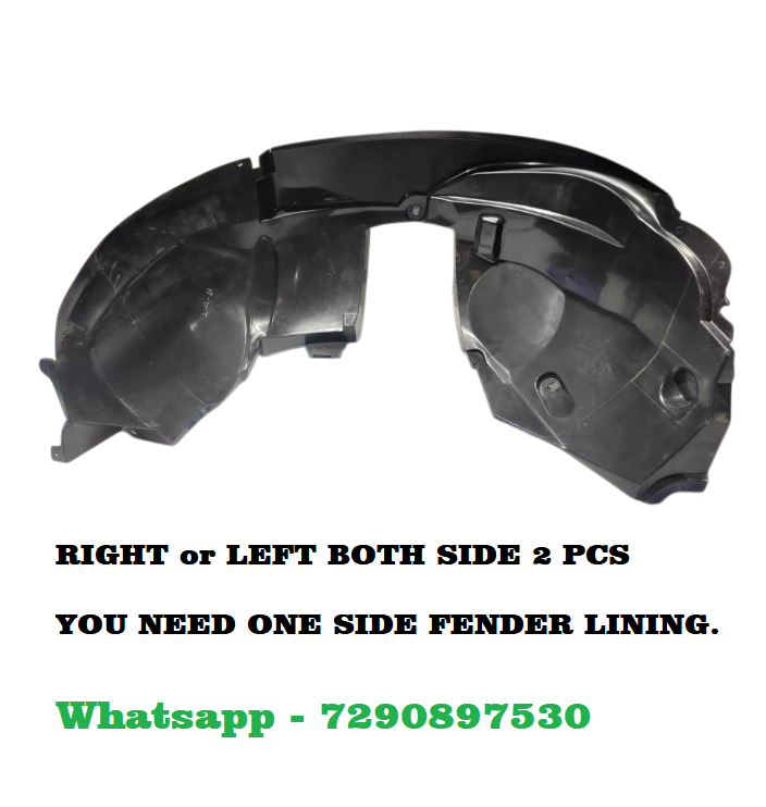 Car Front Tire Fender Lining Compatible With - Renault DUSTER Set Of 2 Pcs.