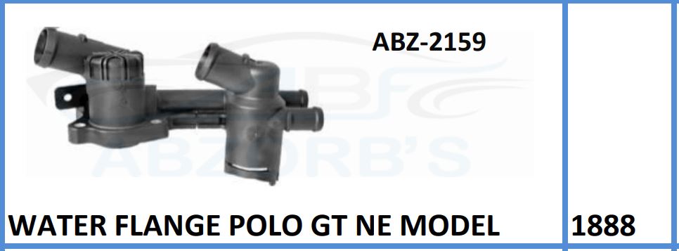 Water Flange Compatible With Polo GT Ne Model - ABZ-2159