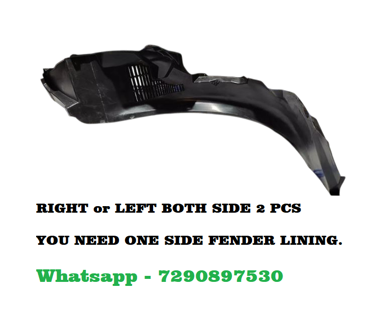Car Front Tire Fender Lining Compatible With - Chevrolet OPTRA Set Of 2 Pcs.