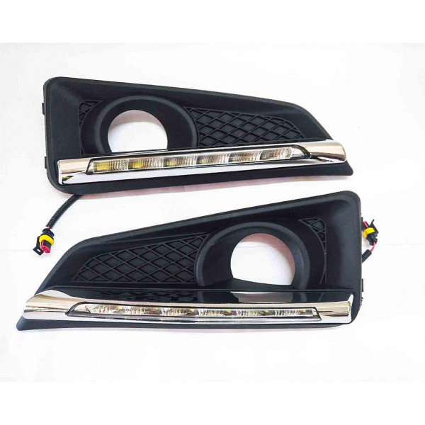 Autogold Fog Light Lamp Assembly DRL LED Honda City iDTEC - AUTO SPARE WORLD