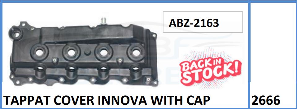 Tappad Cover Compatible With Innova With Cover - ABZ-2163