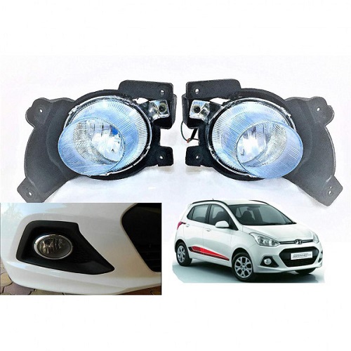 Globex Fog Light Lamp i10 Grand / Xcent Old Model (With Bulb - AUTO SPARE WORLD