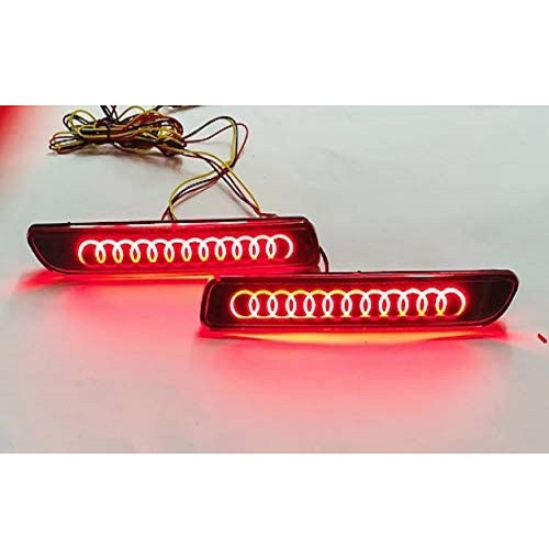  Led Car Reflector Rear Brake Bumper Light For New S-Presso, S-Cross, Alto 2019, Swift, Swift Dzire, Ritz, Baleno, Ertiga, Ignis, Wagon R, Celerio, Ciaz, Brezza,