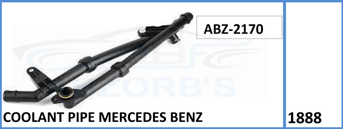 Coolant Pipe Compatible With Mercedes Benz- ABZ-2170