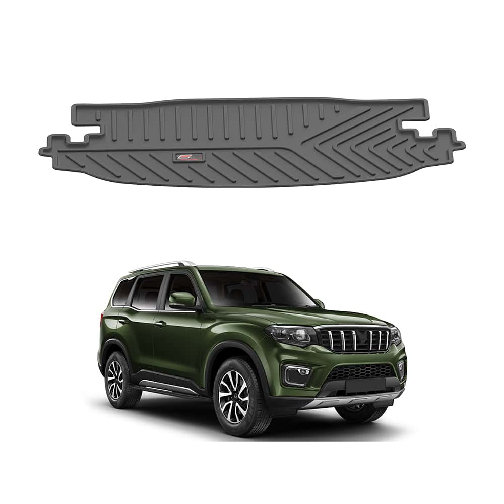 AUTO SPARE WORLD - GFX Premium Car Trunk Mat for Mahindra Scorpio-N (2022 Onwards)