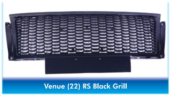 Hyundai Venue 2022 RS Type Black Front Grill