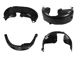 Car Rear Tire Fender Lining Compatible With - Hyundai Creta 2020 Set Of 2 Pcs.
