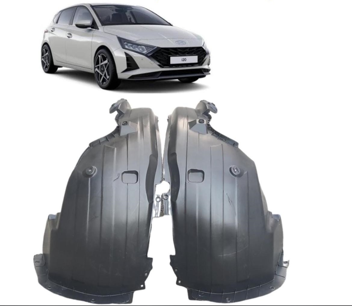 Car Front Fender Lining Right and Left Side 2 Pcs - i20 2020 - Now