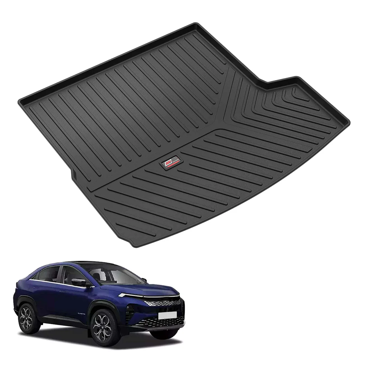 AUTO SPARE WORLD - GFX Premium Car Trunk Mat for Tata Curvv EV (2024 Onwards)