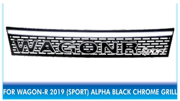 Maruti Wagon-R 2019 Sport Alpha Black Chrome Grill