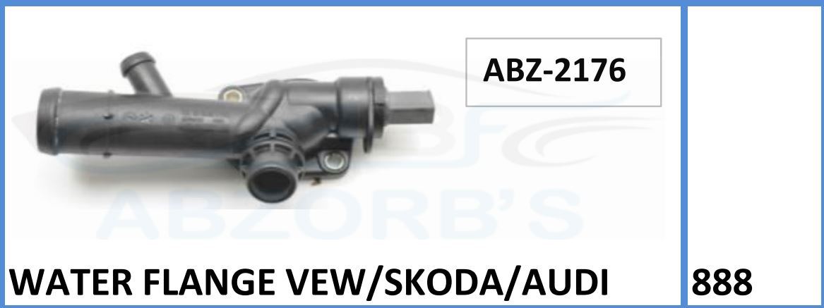 Water Flange Compatible With Vew/Skoda/Audi - ABZ-2176