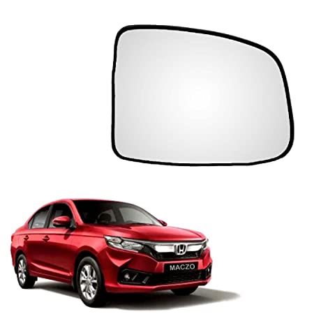 Car Replacement Right Side Rear View Mirror Glass for Honda Amaze 2018-2022 Model