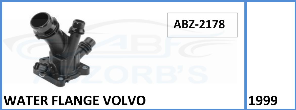 Water Flange Compatible With Volvo - ABZ-2178