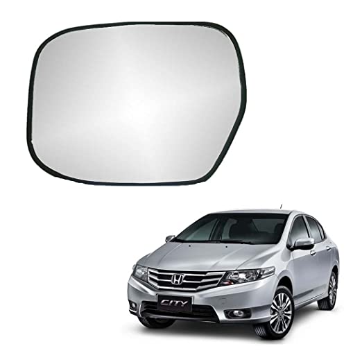 Car Replacement Left Side Rear View Mirror Glass for Honda City 2008-2013 Model
