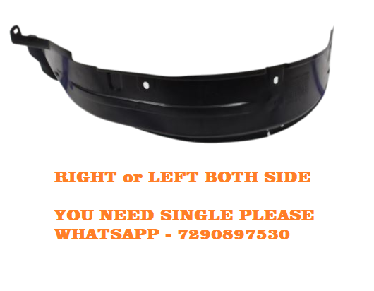 Car Front Tire Fender Lining Compatible With - Maruti WagonR Set Of 2 Pcs.