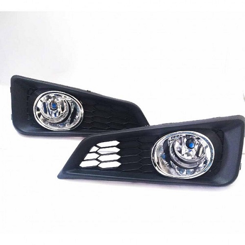 Globex Fog Light Lamp Assembly Honda City Type 7 iDTEC (With Bulb, Wiring Kit, Bezel - AUTO SPARE WORLD