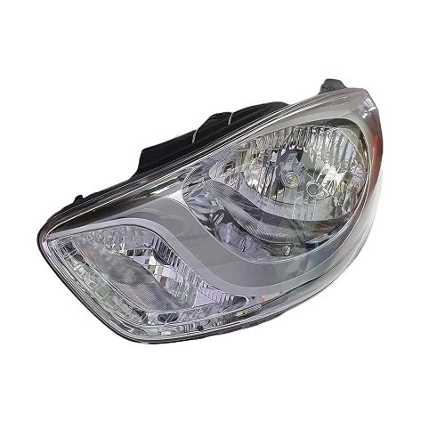 DEPON - Car Head Lamp Assembly Compatible With Hyundai i10 Type 2 (Left Hand Side/Passenger Side)