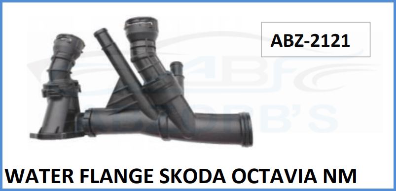 Water Flange Compatible With Skoda Octavia NM - ABZ-2121