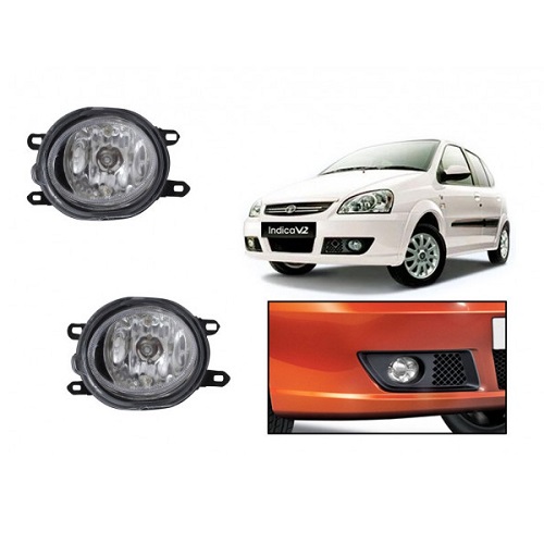 Globex Fog Light Lamp Indica V3 / Indica Xeta / Indigo CS (With Bulb- AUTOSPAREWORLD
