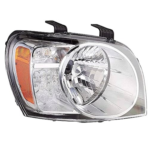 DEPON - Car Head Lamp Assembly Compatible With Mahindra Scorpio Type 2 (Right hand side/Driver Side)